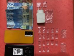 Gasak Narkoba di Lapo Tuak, Polres Tulang Bawang Tangkap Dua Pengedar Sabu dan Sita 20 Paket Siap Edar