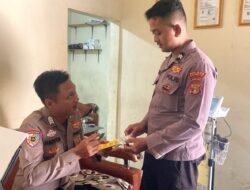 Sidokkes Polres Tulang Bawang Barat Rutin Cek kesehatan Personel secara berkala.