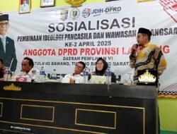Dalam rangka Reses Anggota Dprd provinsi,Kepala kampung Gkj dukung penuh pembangunan dikabupaten tuba