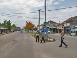 Satlantas Polres Tulang Bawang Barat dan Ditlantas Polda Lampung Laksanakan Kajian Aspek Jalan untuk Kurangi Kecelakaan di Jalan Raya