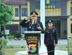 Kapolres Tulang Bawang Barat Pimpin Upacara Hari Lahir Pancasila ke- 80 Tahun 2025