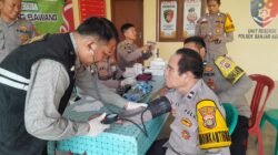 Dokkes Polres Tulang Bawang Gelar Yankesling di Mapolsek Banjar Agung, Ini Tujuannya