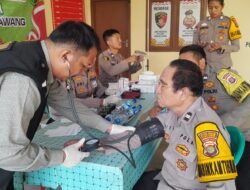 Dokkes Polres Tulang Bawang Gelar Yankesling di Mapolsek Banjar Agung, Ini Tujuannya