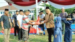 Kapolres Tulang Bawang Barat Laksanakan Sholat Idul Adha 1446 H / 2025 bersama Warga.