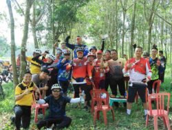 Gowes Bareng Kapolres Tulang Bawang Barat, Puluhan Personel dan Masyarakat Kayuh 25 KM Sambut Hari Bhayangkara Ke 79