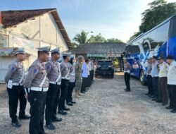 Satlantas Polres Tulang Bawang Barat Gelar Razia Gabungan Bersama Dispenda Tindak Pelanggaran lalu lintas