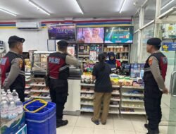 Samapta Polres Tulang Bawang Optimalkan Patroli Malam di Wilayah Pasar Unit 2, Berikut Sasaran dan Tujuannya