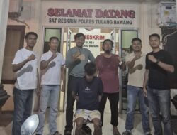Tekab 308 Presisi Polres Tulang Bawang Tangkap Pelaku Kekerasan Seksual dan Pemerasan di Areal Perkebunan Sawit